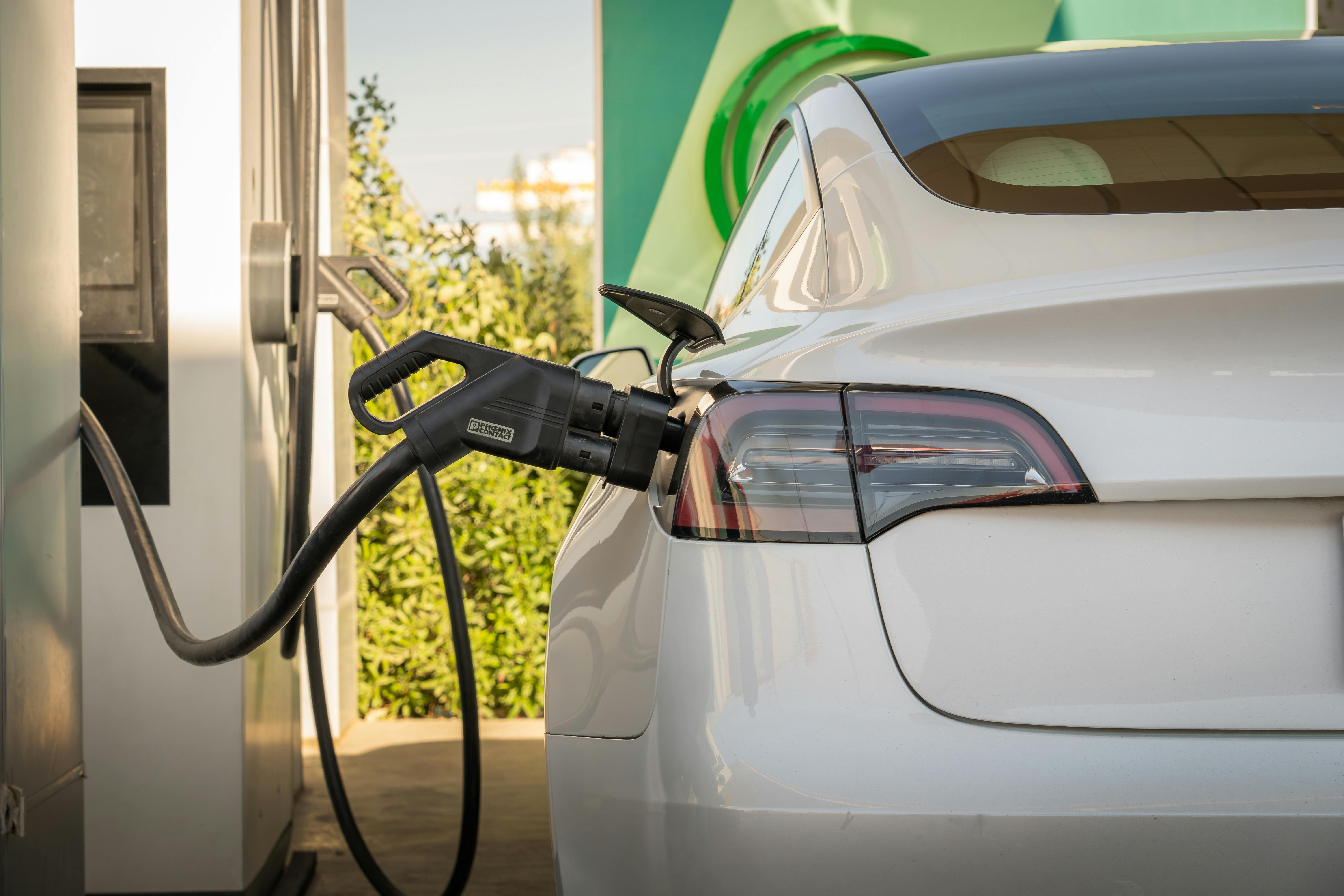 EV charging infrastructure installation paired with solar energy